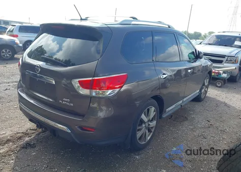 2015 Nissan Pathfinder Platinum/S/Sl/Sv from USA, damaged, VIN 5N1AR2MM4FC603779